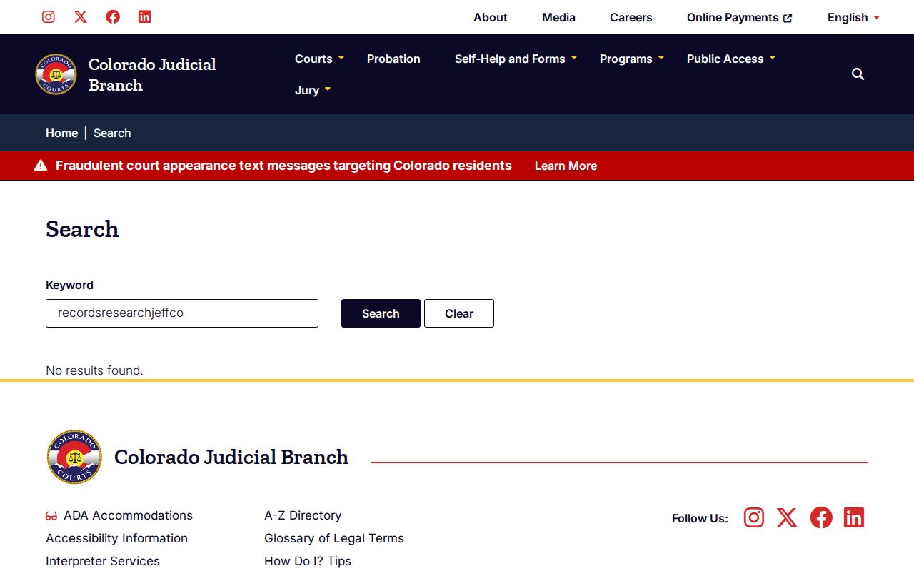 Jefferson County resident lookup court records research guide